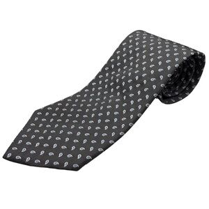 Brooks Brothers “346” Silk Tie, Gray & Blue, Made in USA, Like New